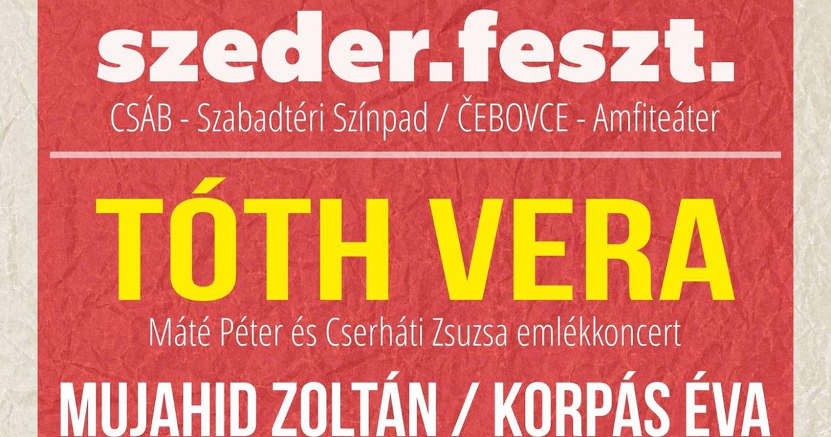 Összeállt a 2016-os szederFESZT programja
